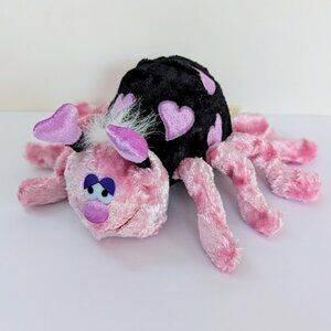 Vintage Dan Dee Love Bug Valentines Spider Plush Stuffed Animal Toy